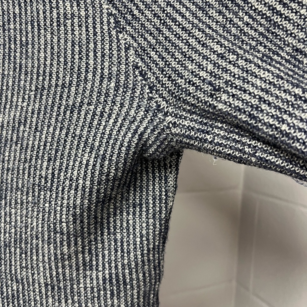Toad&Co Navy and White Striped Sweater - Picture 6 of 7